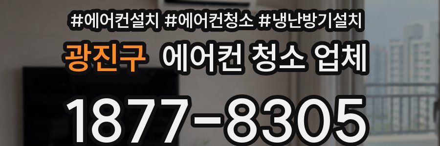 광진구 에어컨 청소 업체