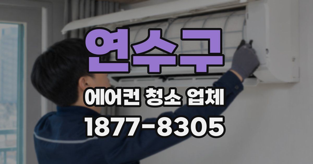 연수구 에어컨 청소 업체
