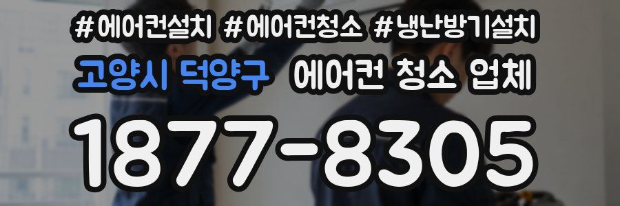고양시 덕양구 에어컨 청소 업체