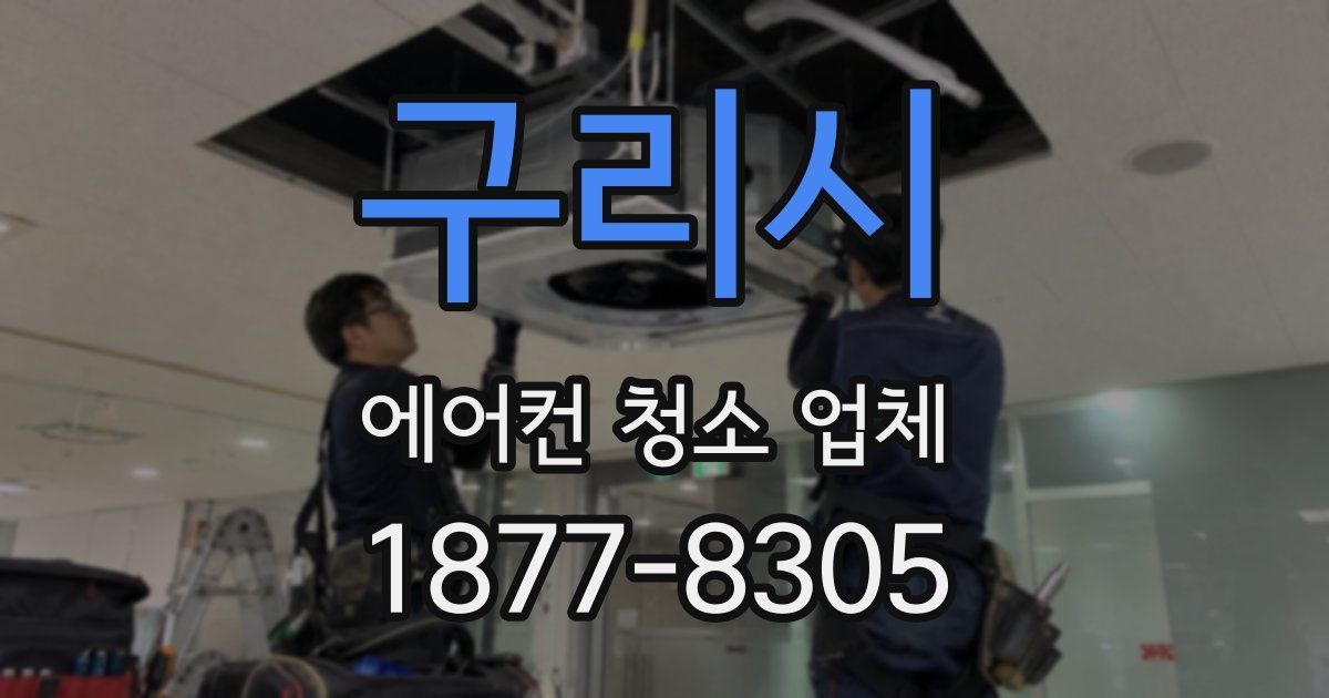 구리시 에어컨 청소 업체