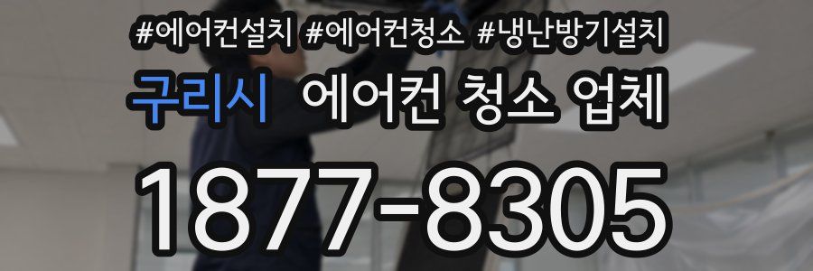 구리시 에어컨 청소 업체