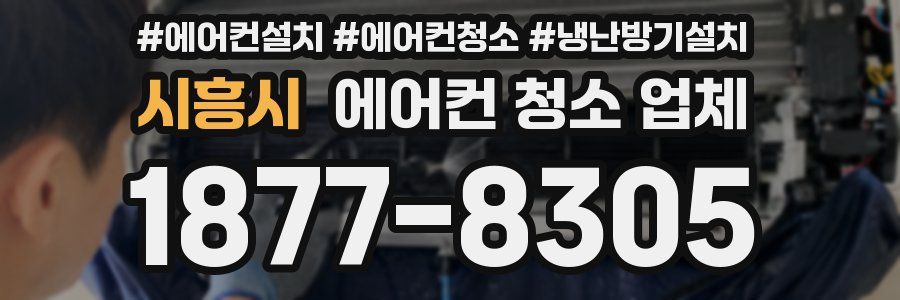 시흥시 에어컨 청소 업체