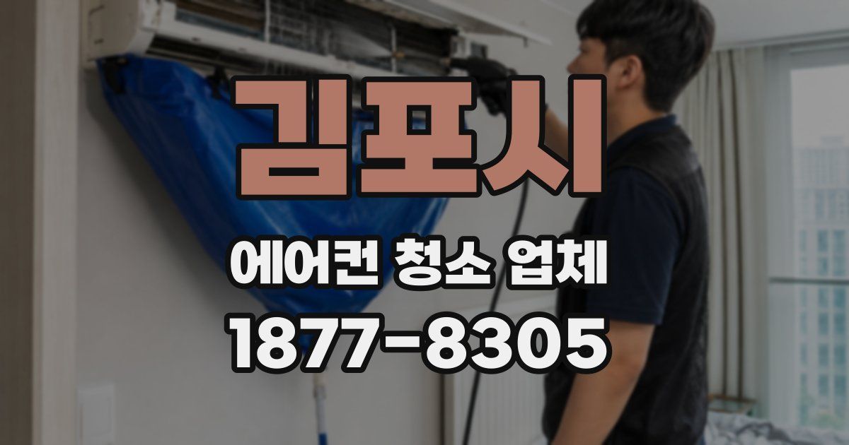 김포시 에어컨 청소 업체