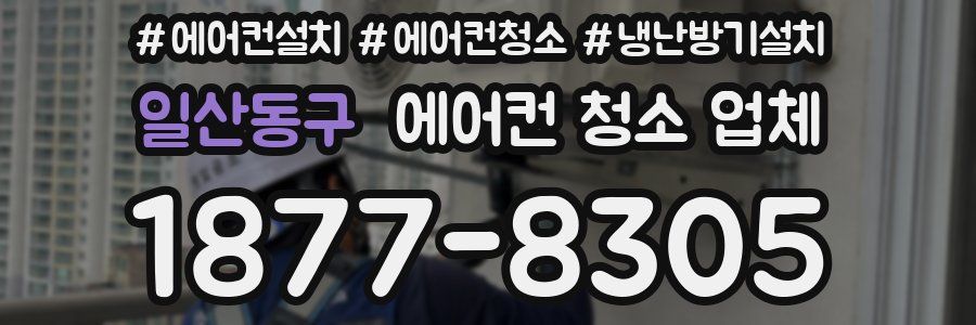 일산동구 에어컨 청소 업체