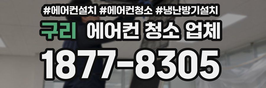 구리 에어컨 청소 업체