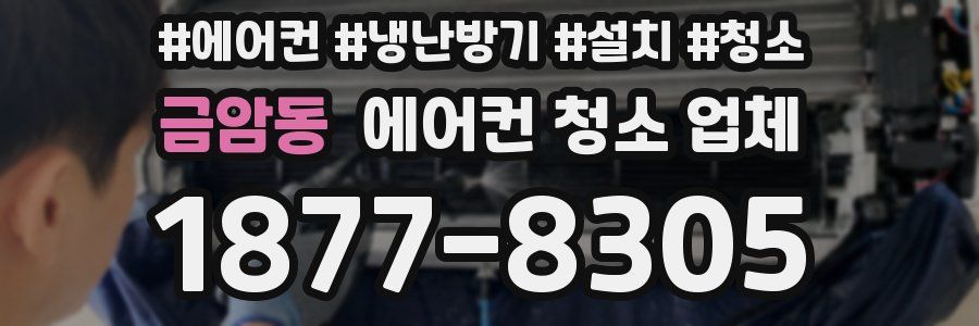 금암동 에어컨 청소 업체