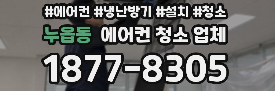 누읍동 에어컨 청소 업체