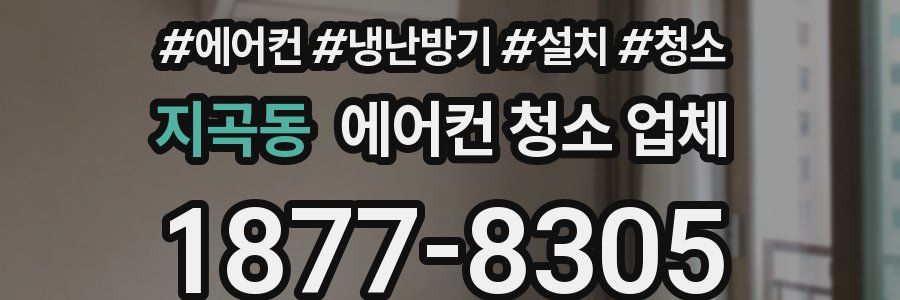 지곡동 에어컨 청소 업체