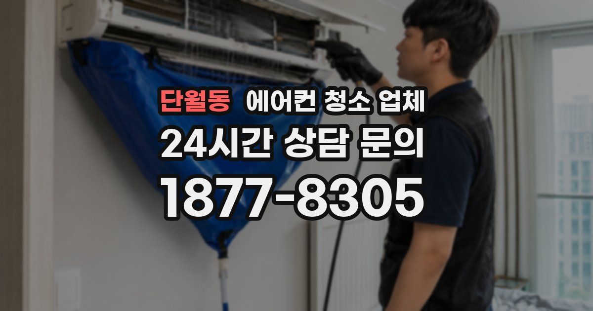 단월동 에어컨 청소 업체