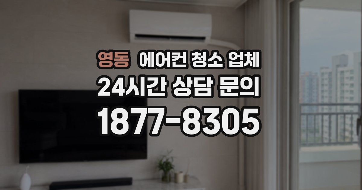 영동 에어컨 청소 업체