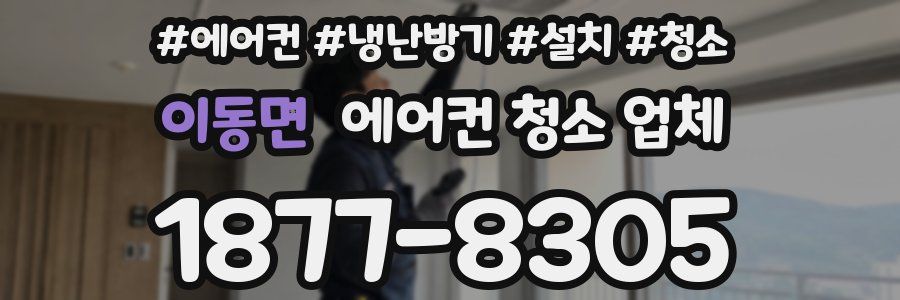 이동면 에어컨 청소 업체