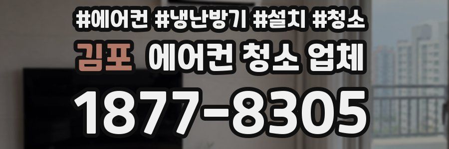 김포 에어컨 청소 업체