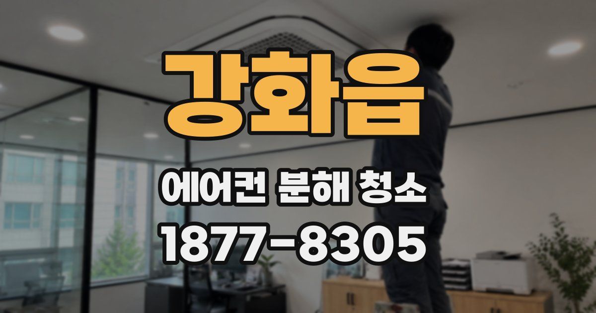 강화읍 에어컨 분해 청소