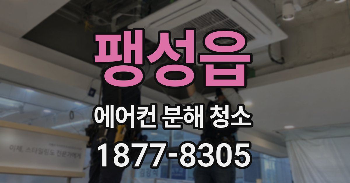 팽성읍 에어컨 분해 청소