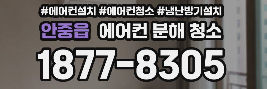 안중읍 에어컨 분해 청소