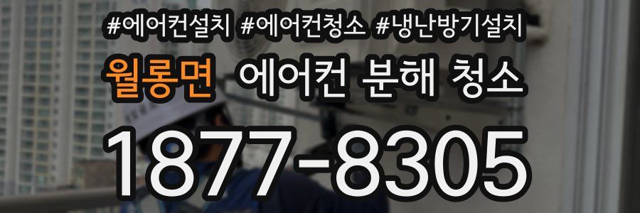 월롱면 에어컨 분해 청소