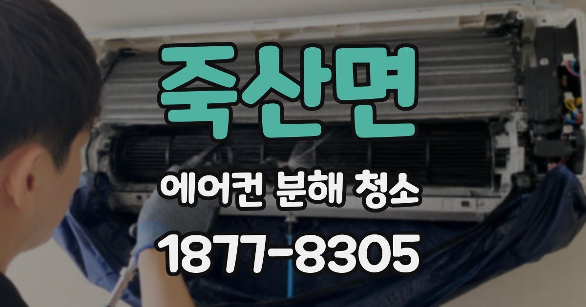 죽산면 에어컨 분해 청소