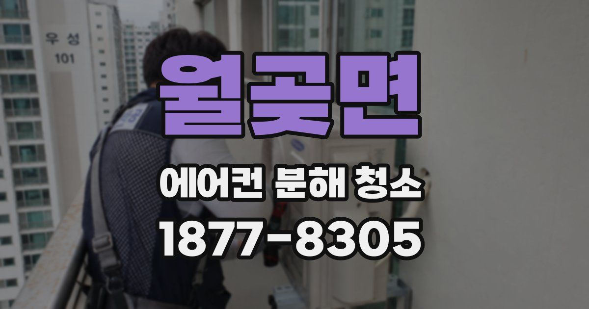 월곶면 에어컨 분해 청소