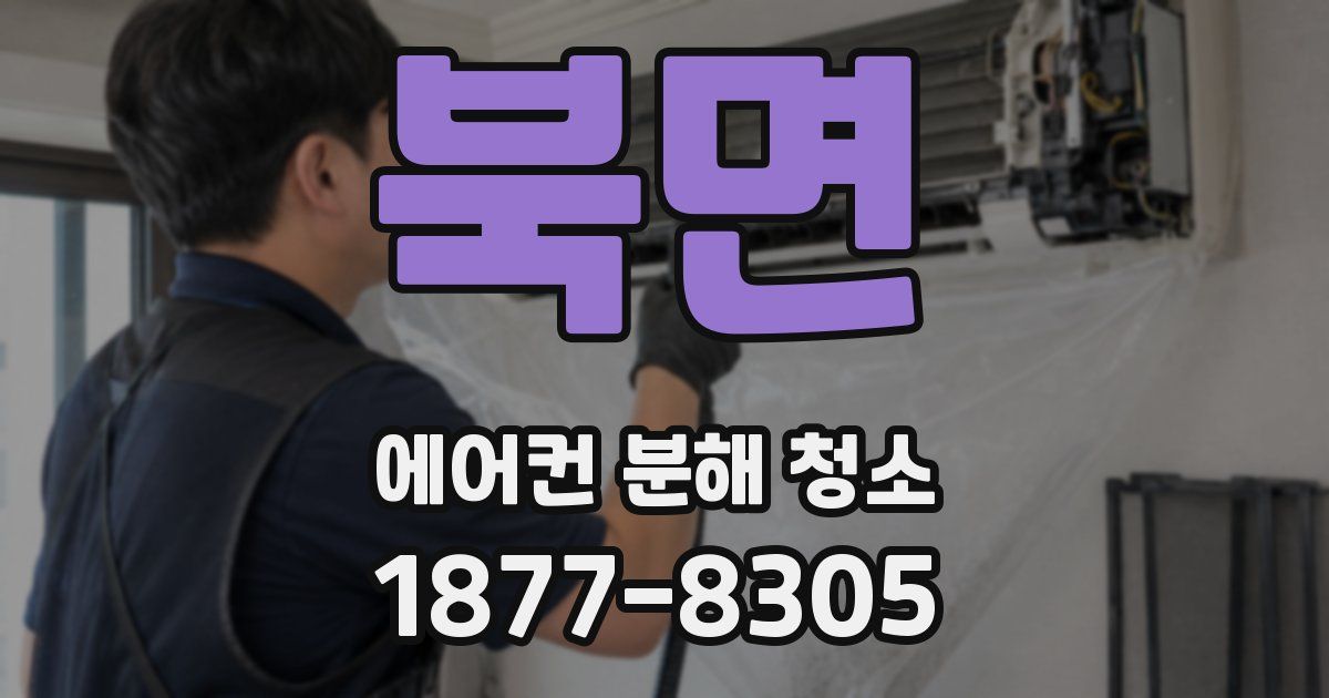북면 에어컨 분해 청소