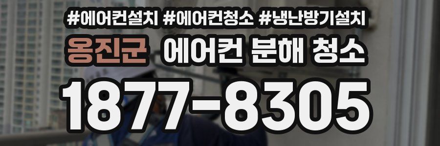 옹진군 에어컨 분해 청소