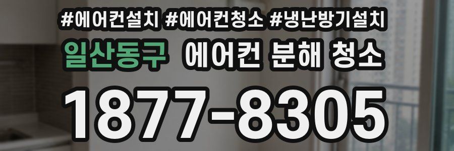 일산동구 에어컨 분해 청소