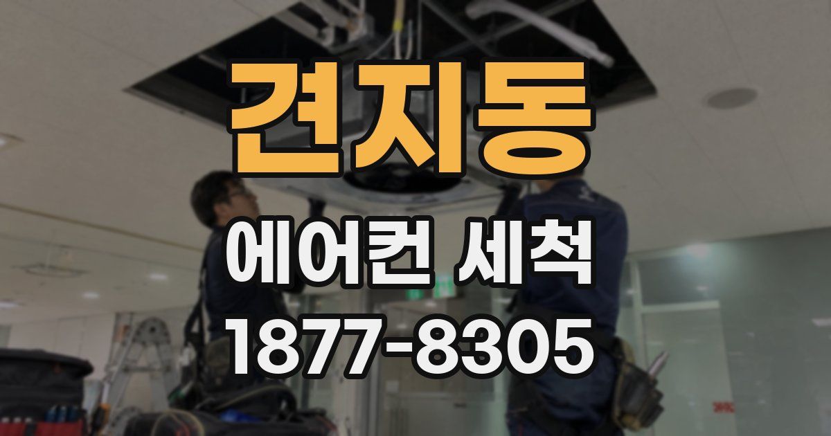 견지동 에어컨 세척