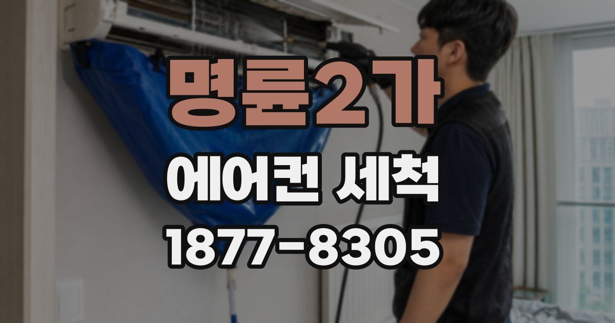 명륜2가 에어컨 세척