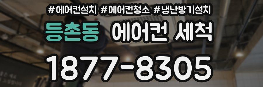 등촌동 에어컨 세척