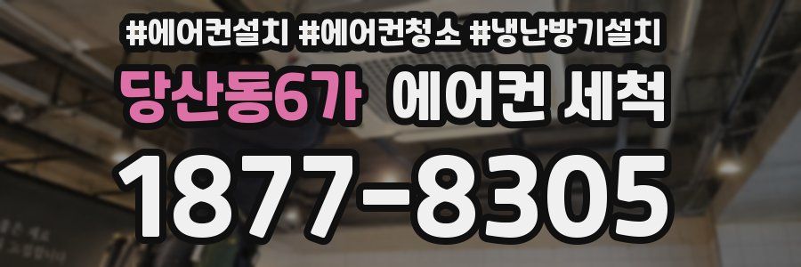 당산동6가 에어컨 세척