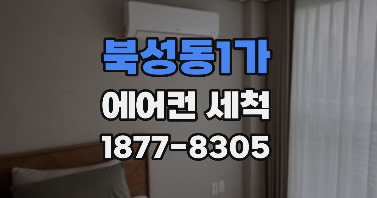 북성동1가 에어컨 세척