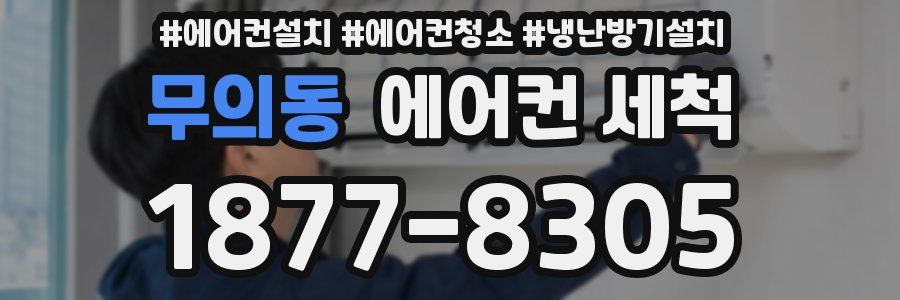 무의동 에어컨 세척