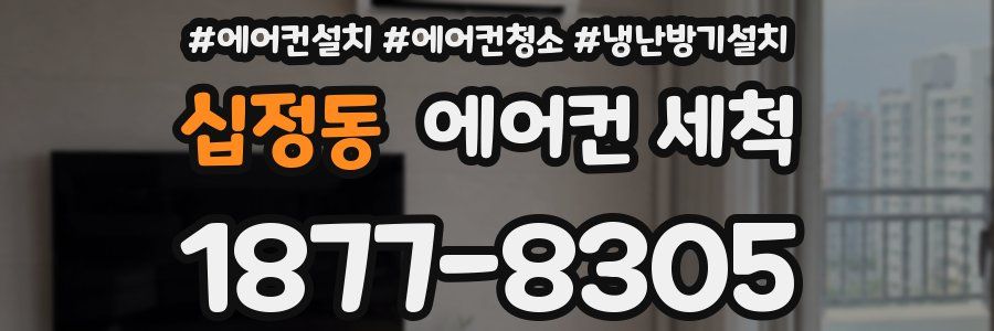 십정동 에어컨 세척