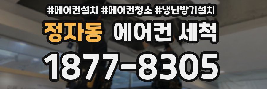 정자동 에어컨 세척