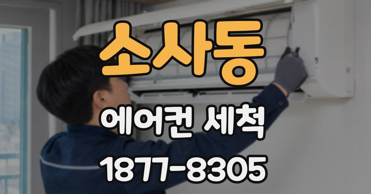 소사동 에어컨 세척