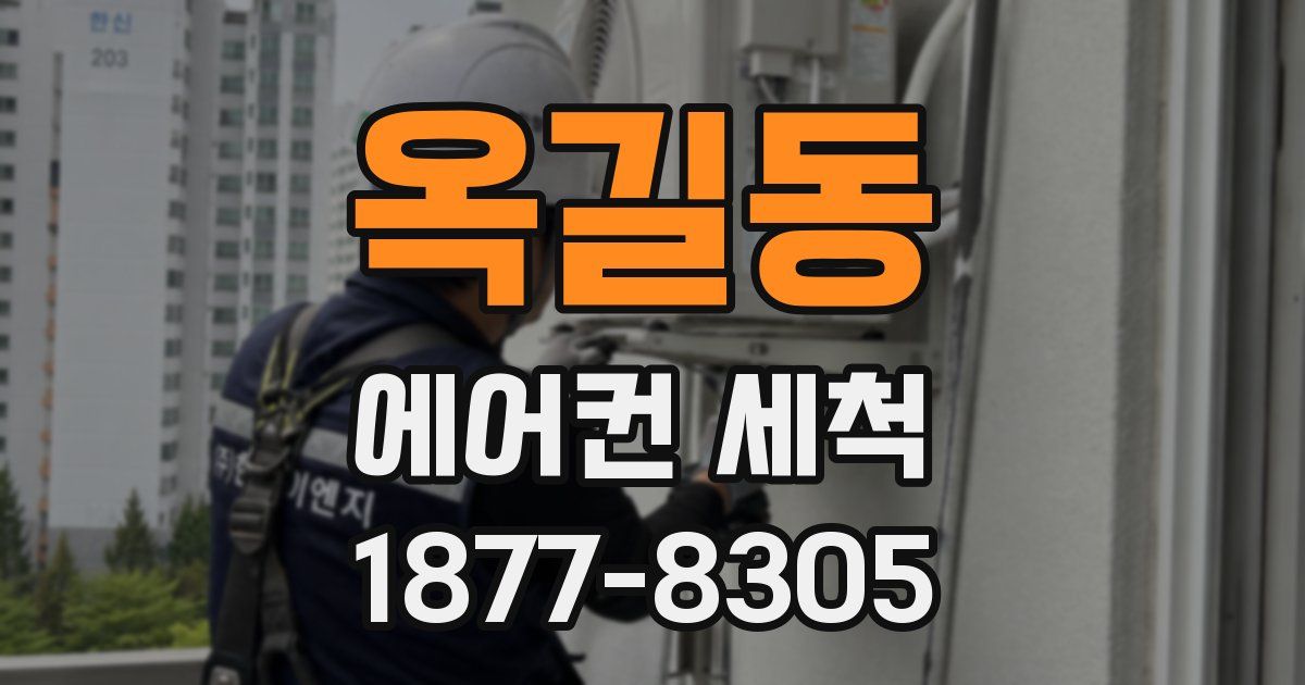 옥길동 에어컨 세척