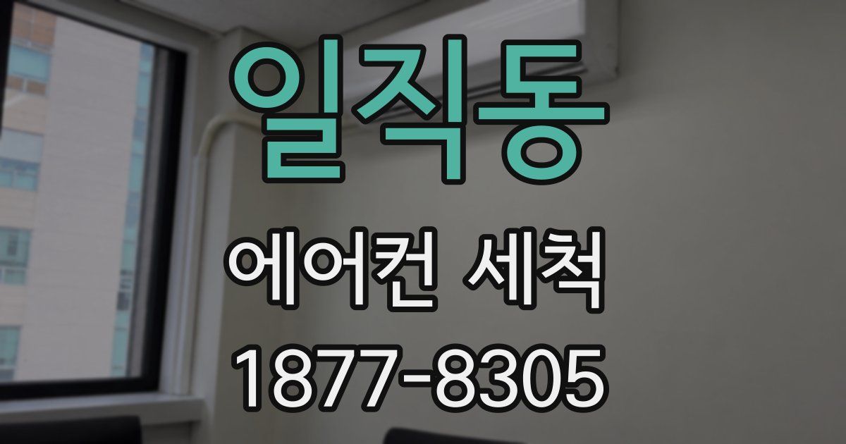 일직동 에어컨 세척