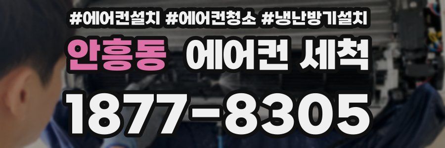 안흥동 에어컨 세척