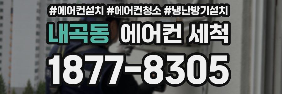 내곡동 에어컨 세척