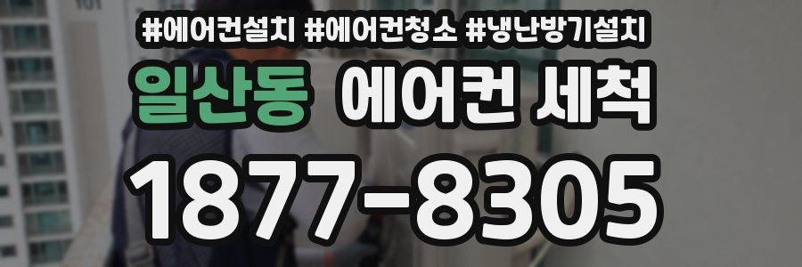 일산동 에어컨 세척
