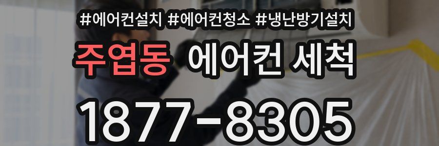주엽동 에어컨 세척