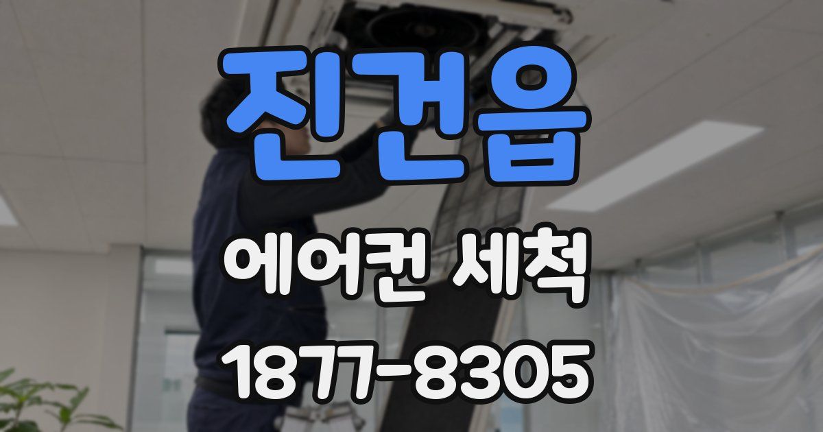 진건읍 에어컨 세척