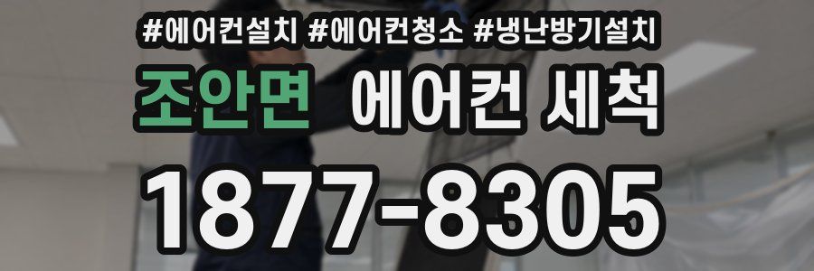 조안면 에어컨 세척