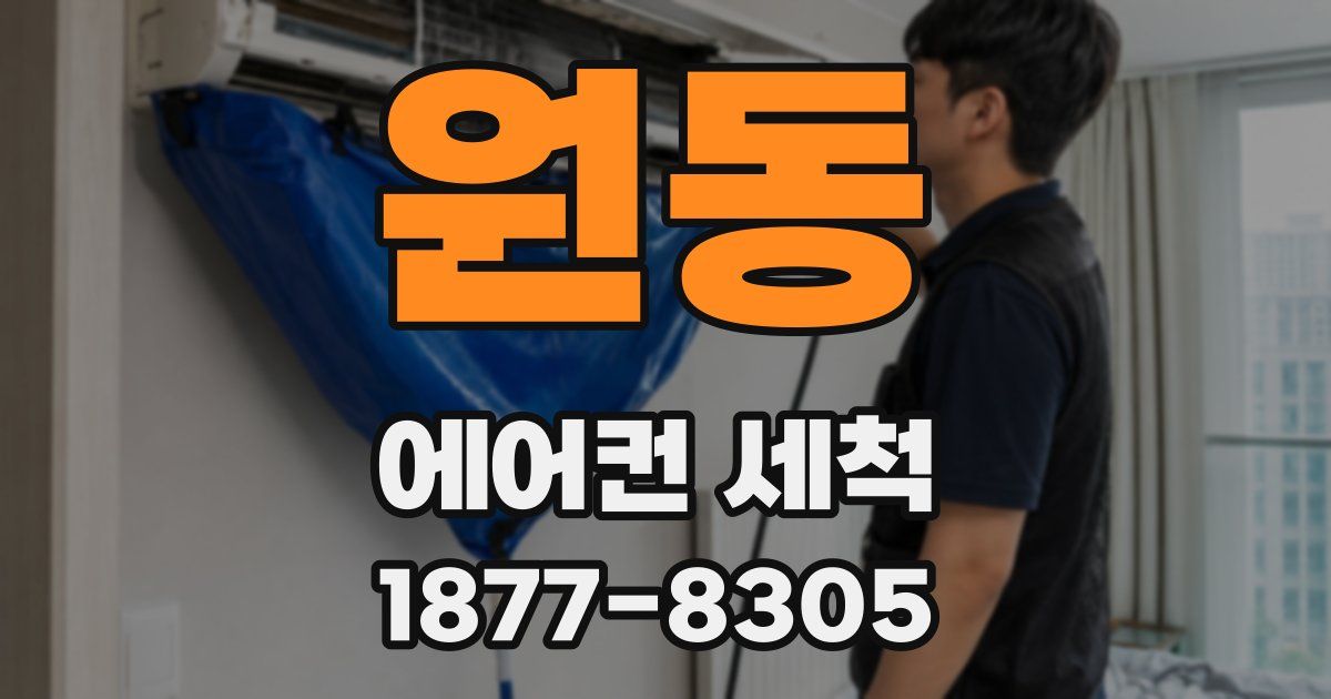 원동 에어컨 세척