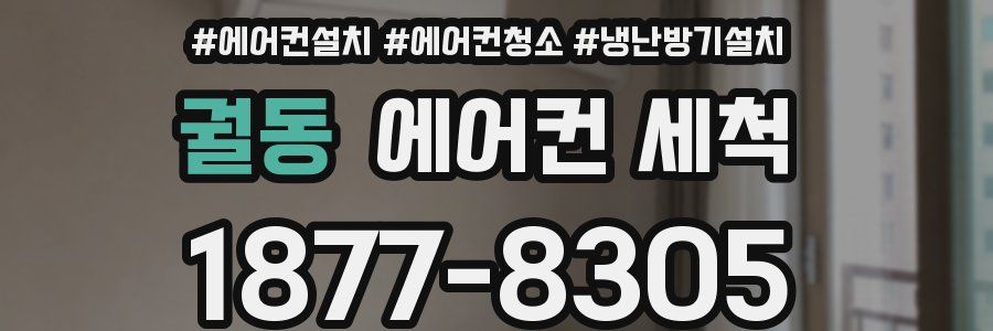 궐동 에어컨 세척