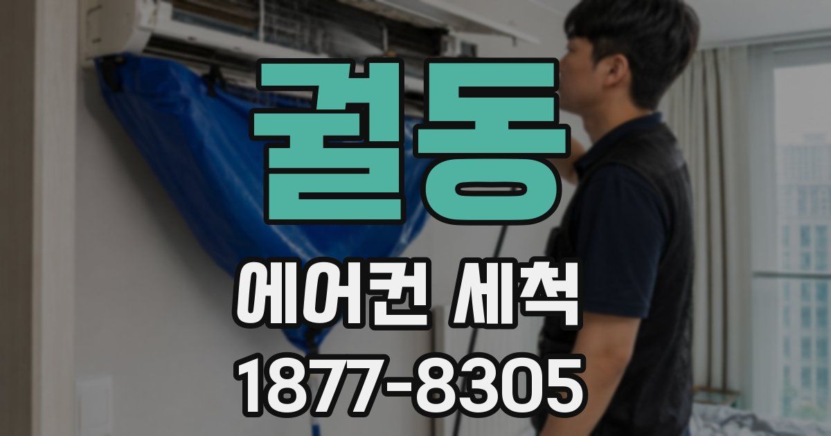 궐동 에어컨 세척