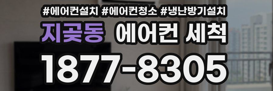 지곶동 에어컨 세척