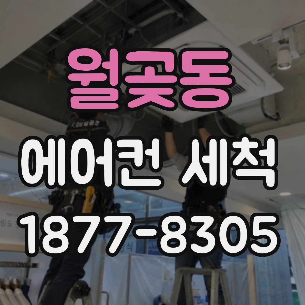 월곶동 에어컨 세척