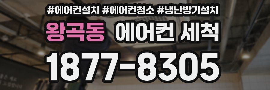 왕곡동 에어컨 세척