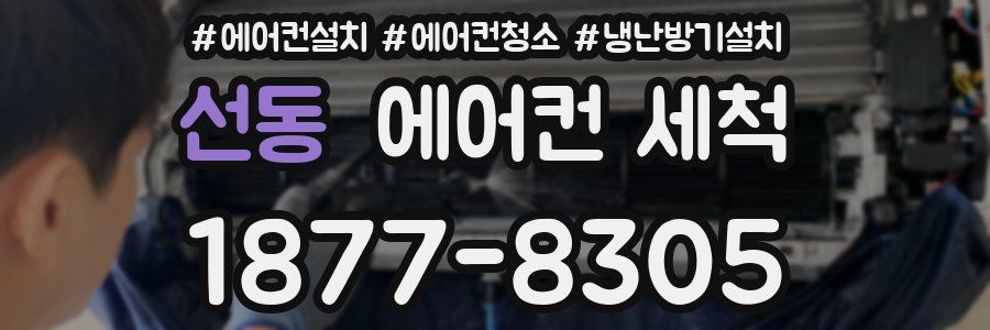 선동 에어컨 세척