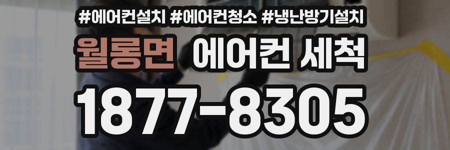 월롱면 에어컨 세척